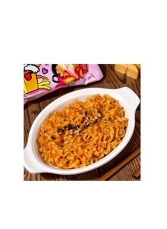 Samyang Samyang Buldak Hot Chicken Ramen Carbonara  Noodles 140 gm *4  - Image 3