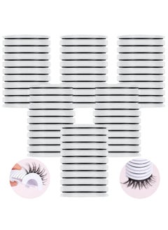 Self Adhesive False Eyelash Strips, Reusable, No Glue, Long Lasting Stickiness, Suitable for Most Strips of False Eyelashes, 1 Pcs 10 Pieces, 6 Pcs 1 Set, a Total of 60 Pieces.