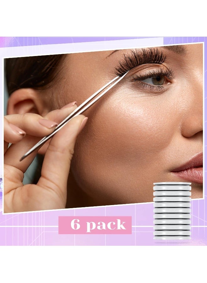 Generic - Self Adhesive False Eyelash Strips, Reusable, No Glue, Long Lasting Stickiness, Suitable for Most Strips of False Eyelashes, 1 Pcs 10 Pieces, 6 Pcs 1 Set, a Total of 60 Pieces. - Image 1