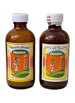 Wave Pagoda Power Cold Wave Hair Lotion Infused with Lanolin Plus Neutralize  - Image 2