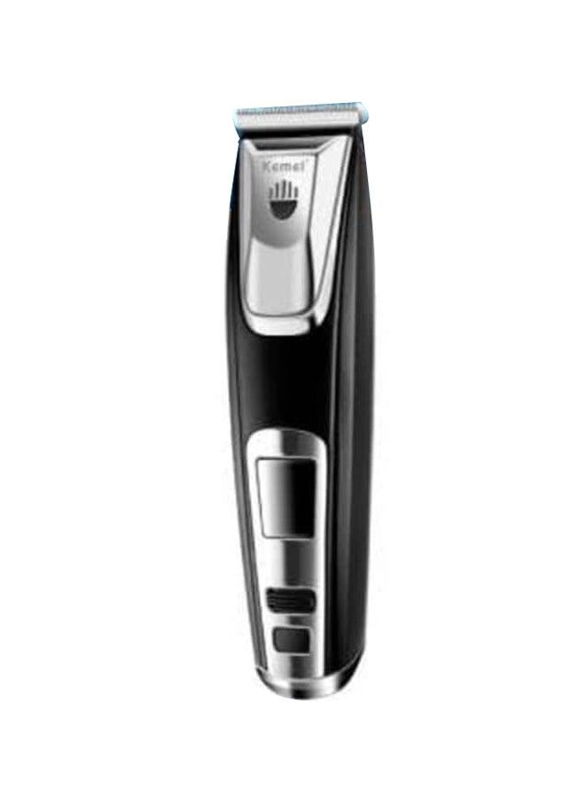 Electric Shaver With Hair Clipper Black/Silver