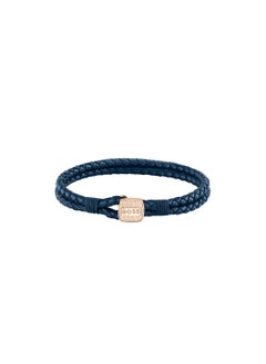 HUGO BOSS HUGO BOSS JEWELRY SEAL MENS LEATHER BRACELET - 1580668M  - Image 1
