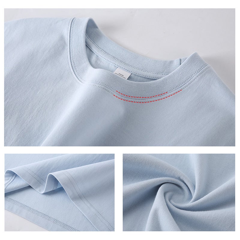 Men's 230gsm Heavyweight Combed Cotton T-Shirt - Image 3