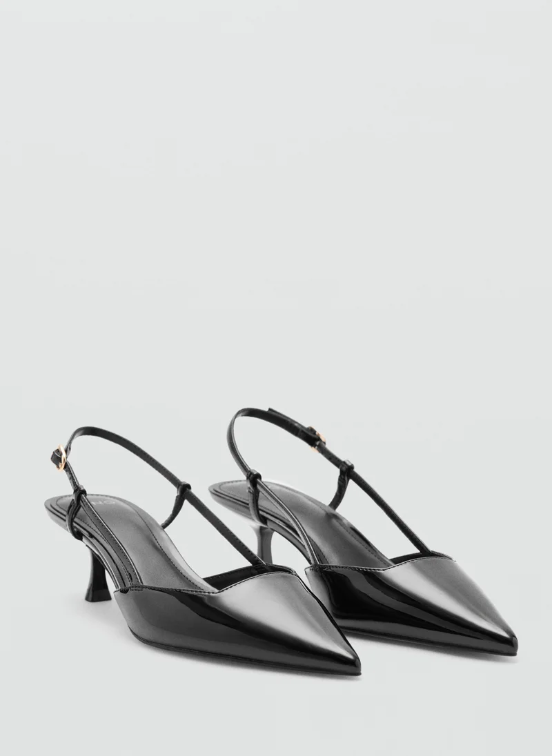 Mango Patent Heeled Shoes