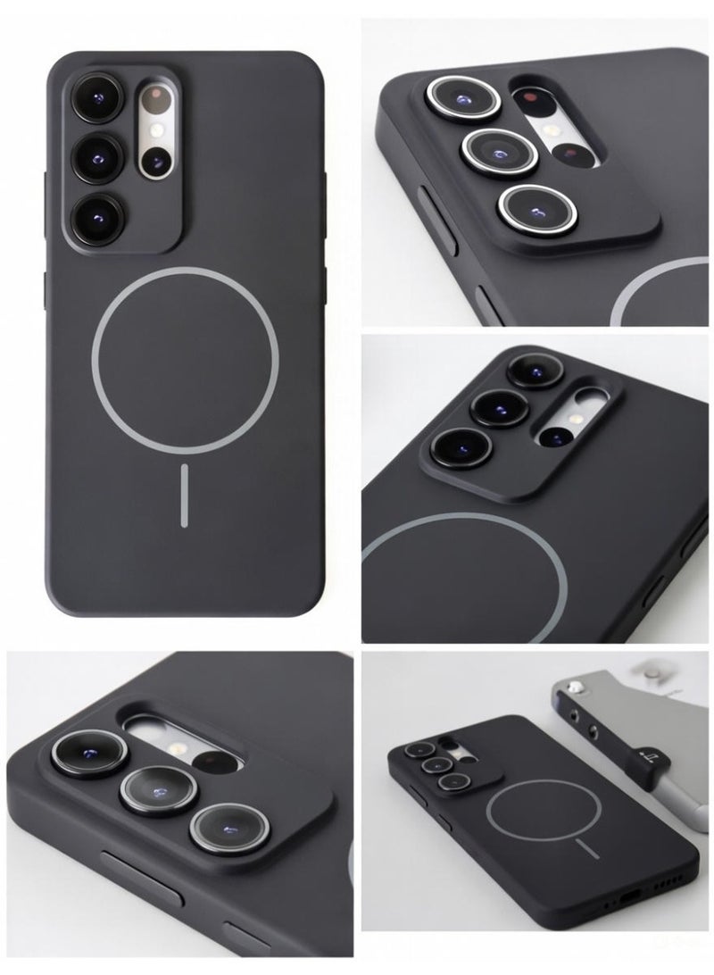 Samsung Galaxy S25 Ultra Case, Slim Liquid Silicone Skin Feeling Case magnet Compatible with Magsafe for Samsung S25 Ultra, Anti-Drop Shockproof, Anti-Scratch - Image 3