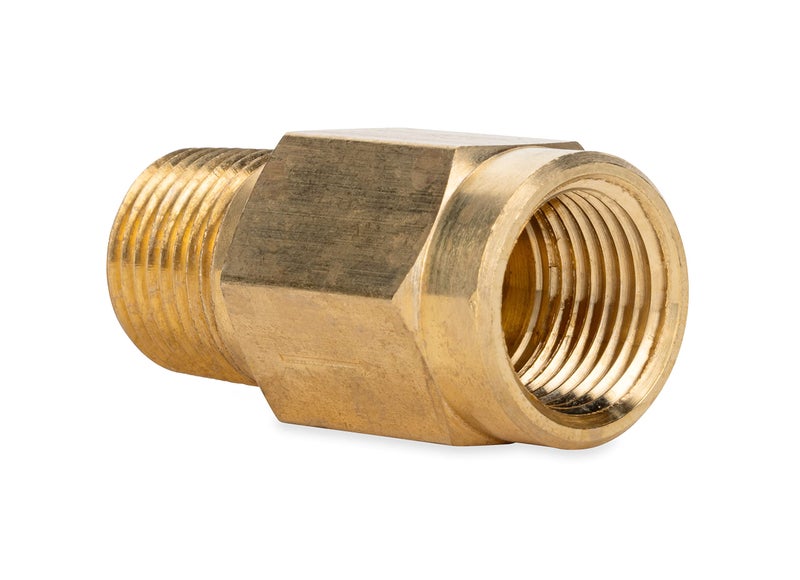 Camco كامكو RV جهاز منع تدفق المياه العكسي | يتميز بتركيب نحاسي ثقيل مع زنبرك من الفولاذ المقاوم للصدأ و 1/2 بوصة ذكر x أنثى NPT (23303) - Image 2