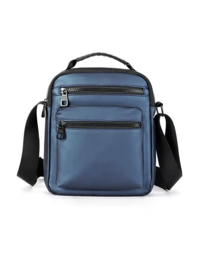 Shoulder Bag, Water Repellent Multiple Pockets Crossbody Bag, Portable Washable Mobile Phone Bag, Lightweight And Durable Travel Mini Backpack, (1pc, Blue)