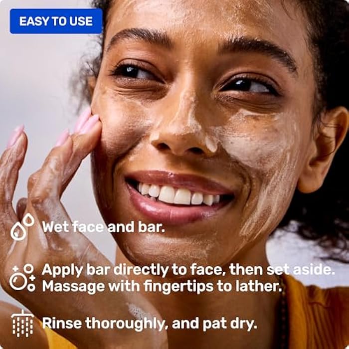 Ethique Hydrating - Solid Face Cleanser for All Skin Types - Plastic-Free, Vegan, Cruelty-Free, 3.9 oz (Pack of 1: 2 bars) - Image 5