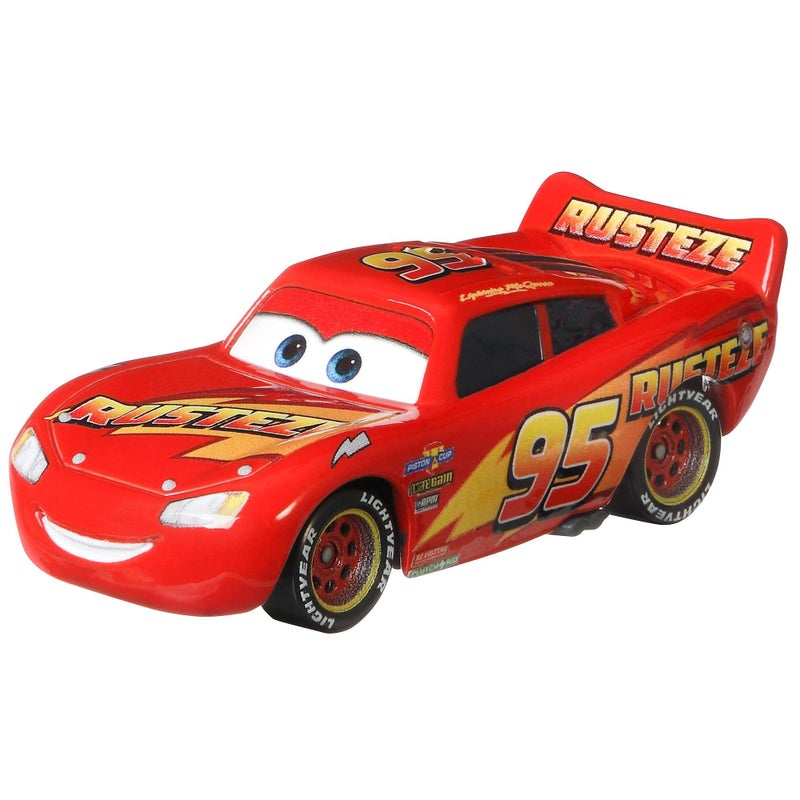 Disney Cars Toys Rusteze Lightning McQueen Miniature Collectible Racecar Automobile Toys Based on Cars Movies for Kids Age 3 and Older Multicolor - Image 3
