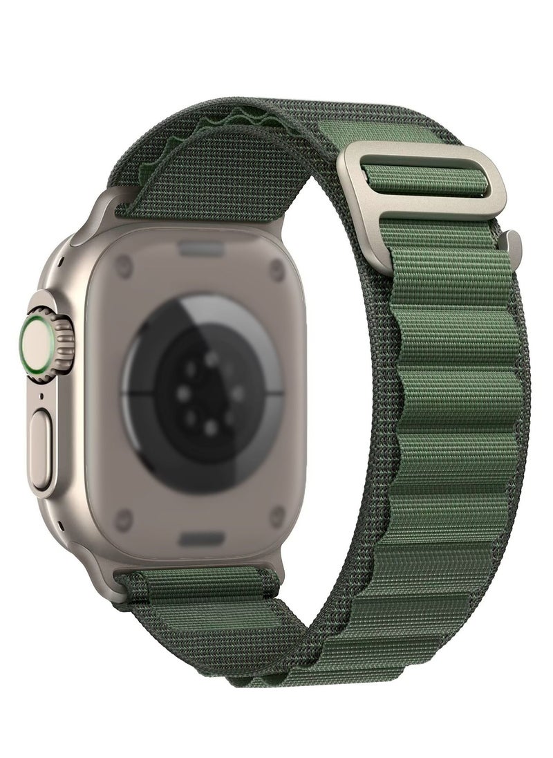 BORTONY - Alpine Loop Compatible with Apple Watch Band 38mm 40mm 41mm for Women Men Rugged G-Hook and Adjustable Sport Watch Band for iwatch Ultra SE Series 8 7 6 5 - Image 1