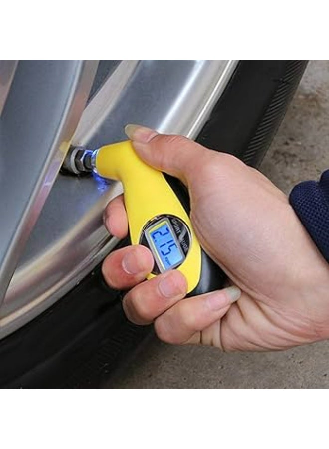 Alayjah, Digital Tire Pressure Gauge, 1 Piece, Compact, Easy to Handle, Accurate Readings for Emergency Tire Check & Safety 11200010 - Image 1