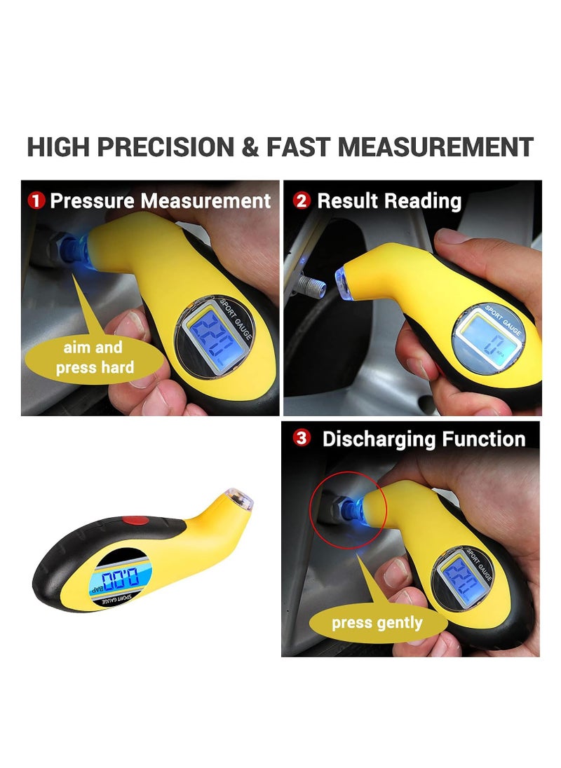 Generic Tire Pressure Guage Digital  - Image 3