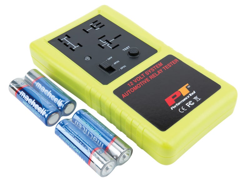 Performance Tool 3009 Compact Cordless Automotive Relay Tester for 12 Volt 4 and 5 pin relays and More - Image 3