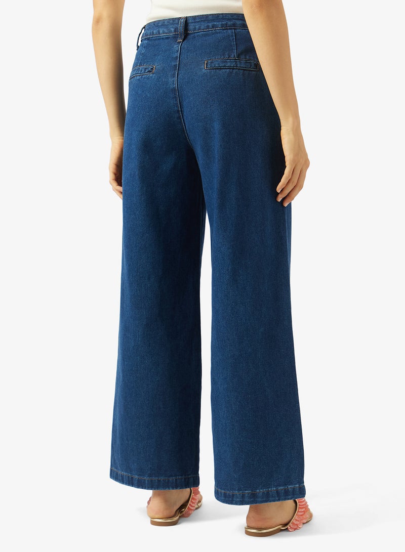 Ginger High Rise Wide Leg Jeans - Image 3