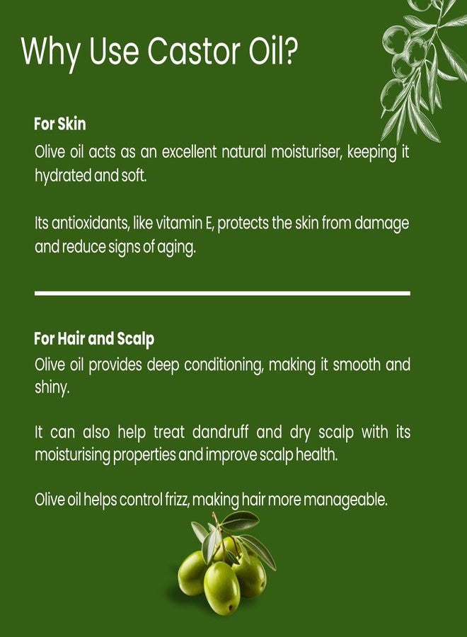 Glisna 100% Natural & Pure Extra Virgin Olive Oil 100 ml for Hair & Skin Repairs, Strengthens, Deeply Moisturizes | Ayurvedic - Kitchen Made for Men & Women | No Mineral Oil | Non Refined - Image 4