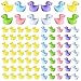 Tindobewan 100 PCS Tiny Ducks Mini Resin Ducks Miniature Duck Figures Ornament for Craft Garden Aquarium Home DecorationsMulti Color - Image 3