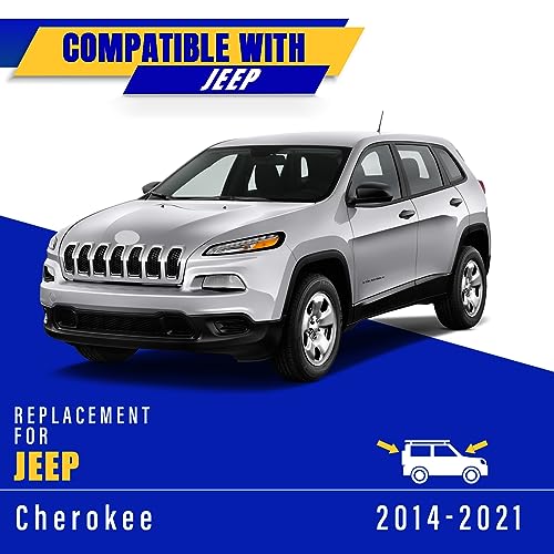 Rooppa 3 wipers Replacement for 2014-2021 Jeep Cherokee, Windshield Wiper Blades Original Equipment Replacement - 26"/18"/14" (Set of 3) U/J HOOK - Image 5