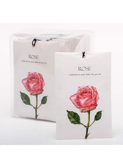 erorex Rose Sachet 1Box 12Pcs Rose Dried Flower Bag Scent Sachet Drawer Freshener Rose Closet Air Freshener Scented Drawer Deodorizer Freshener For Drawers Closet Home Car Fragrance Product  - Image 1