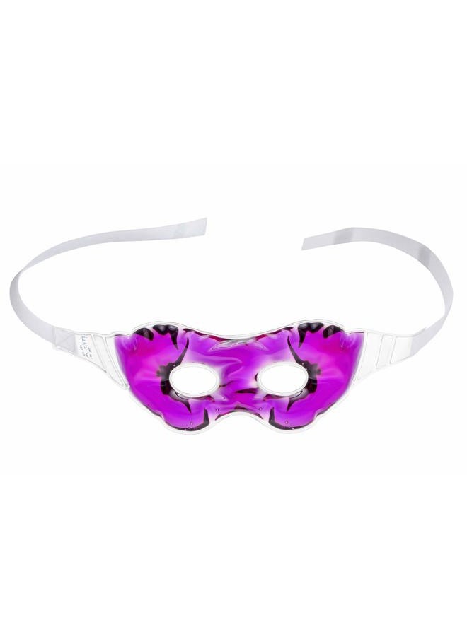 Soap Gel Eye Mask for Puffiness and Dark Circles - Cooling Eye Masks for After Surgery and Headache/Stress Relief - Multiple Colors Available - Purple  - Image 2