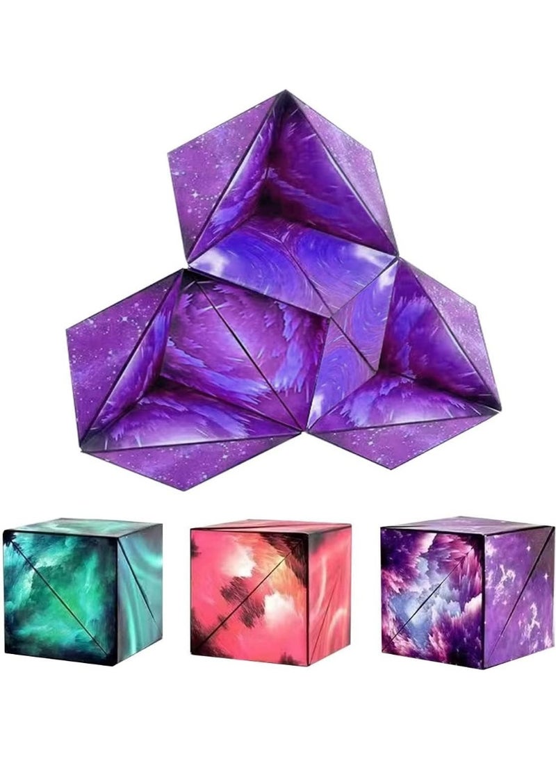 Shape Shifting Box - Award-Winning, Fidget Cube w/ 36 Rare Earth Magnets - Extraordinary 3D Magic Cube – Cube Magnet Fidget Toy Transforms Into Over 70 Shapes - Image 1