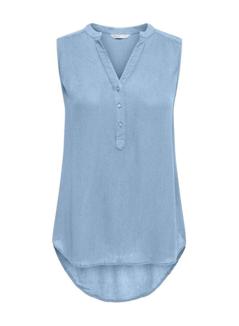 ONLY ONLJETTE LIFE S/L TOP WVN NOOS - Image 1
