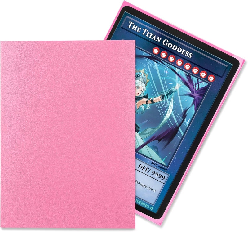 TitanShield (150 Sleeve/Bubblegum Pink) Small Japanese Sized Trading Card Sleeves Deck Protector Compatible with Yu-Gi-Oh, Cardfight Vanguard & More - Image 2
