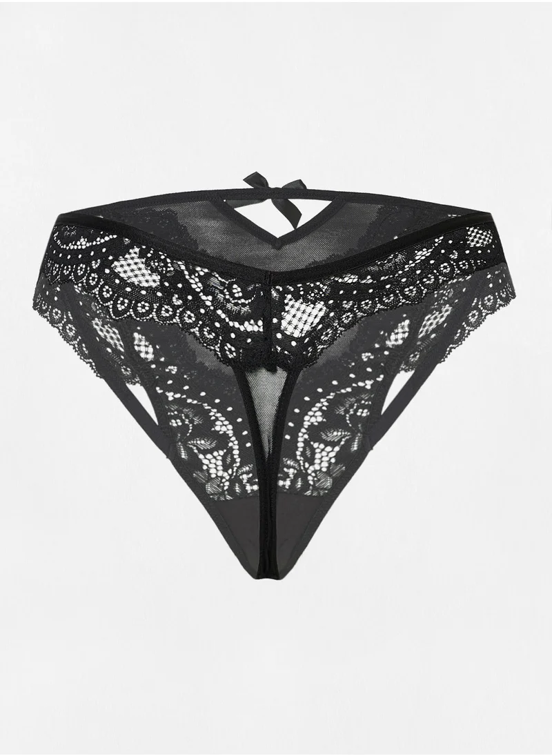 hunkemoller Lace Thong - Pack of 3