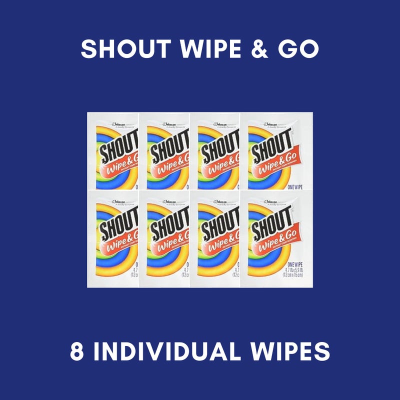 Downy Wrinkle Releaser Spray Travel Size 3 oz (Pack of 3), 8 Shout Wipes Individually Wrapped with Laundry Bag Gift Bundle, Ultimate Downy Wrinkle Release Spray & Shout Stain Remover Kit - Image 5