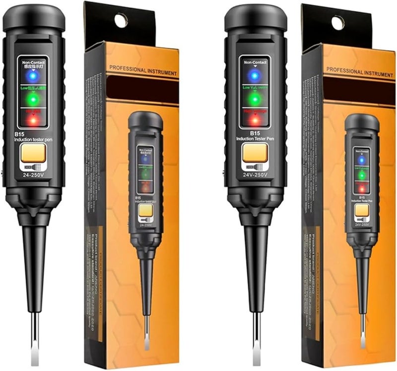 Aneng B15 قلم اختبار الجهد المستمر آمن دقيق أداة كهربائية تصميم مسبار سهل الاستخدام للكهربائيين لون إنجليزي - Image 4