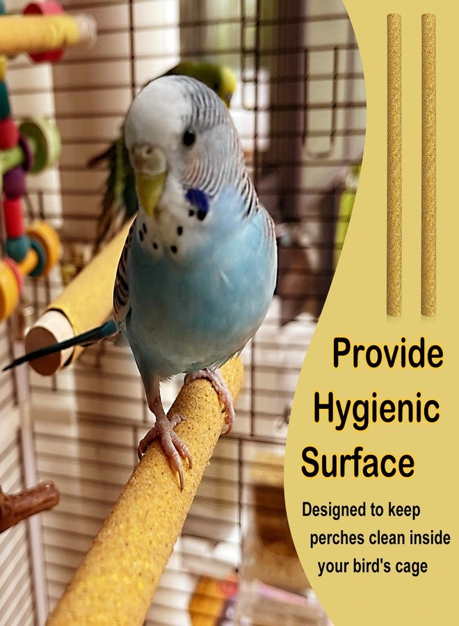 SX S&X Sanded Perch Covers for Parakeets, Lovebirds, Parrotlets, Finches, Canaries, Large Perch Covers 3/4" Diameter X 9" Long, 3-Pack - Image 3