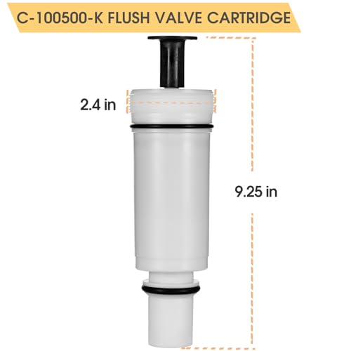 Saiyugty C-100500-K C-100500-Kit Replacement Cartridge Kit Flush Valve Cartridge Assembly Kit for m-101526-f3 503 504 Cartridge, White, 1 Pack - Image 2