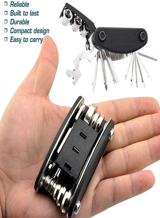 Wavva 15 in 1 Multi-function Bicycle Tools Sets Cycling CYCLE Repair Tool Kit - Image 5