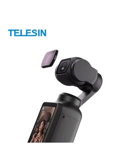 تيليسن طقم عدسات العدسة المغناطيسية TELESIN لملحقات DJI Pocket 3، 4 عبوات CPL NDL ND16 ND64 ND256 عدسة مستقطبة محايدة عالية الكثافة فائقة الدقة ورقيقة للغاية من زجاج كورنينج لمجموعة واقي العدسة الزجاجية لمجموعة عدسات Osmo Pocket 3  - Image 3