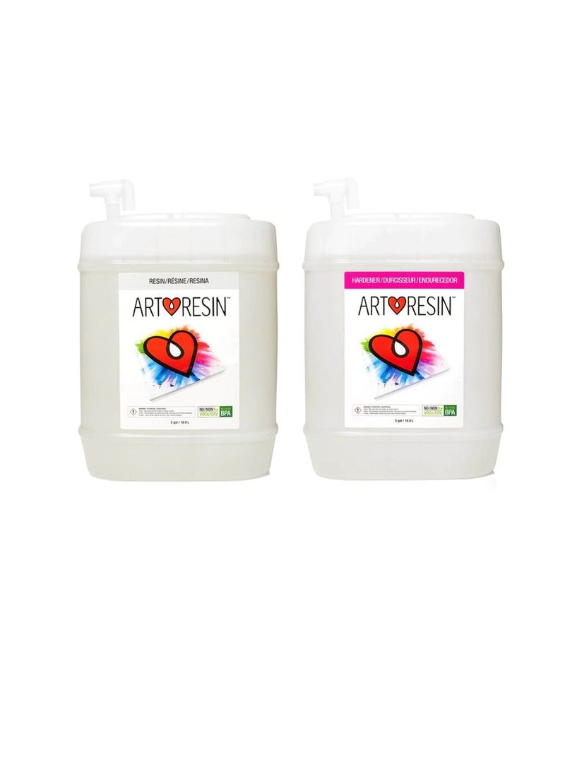 ArtResin Epoxy Resin Clear Non Toxic 10 gallon  - Image 3