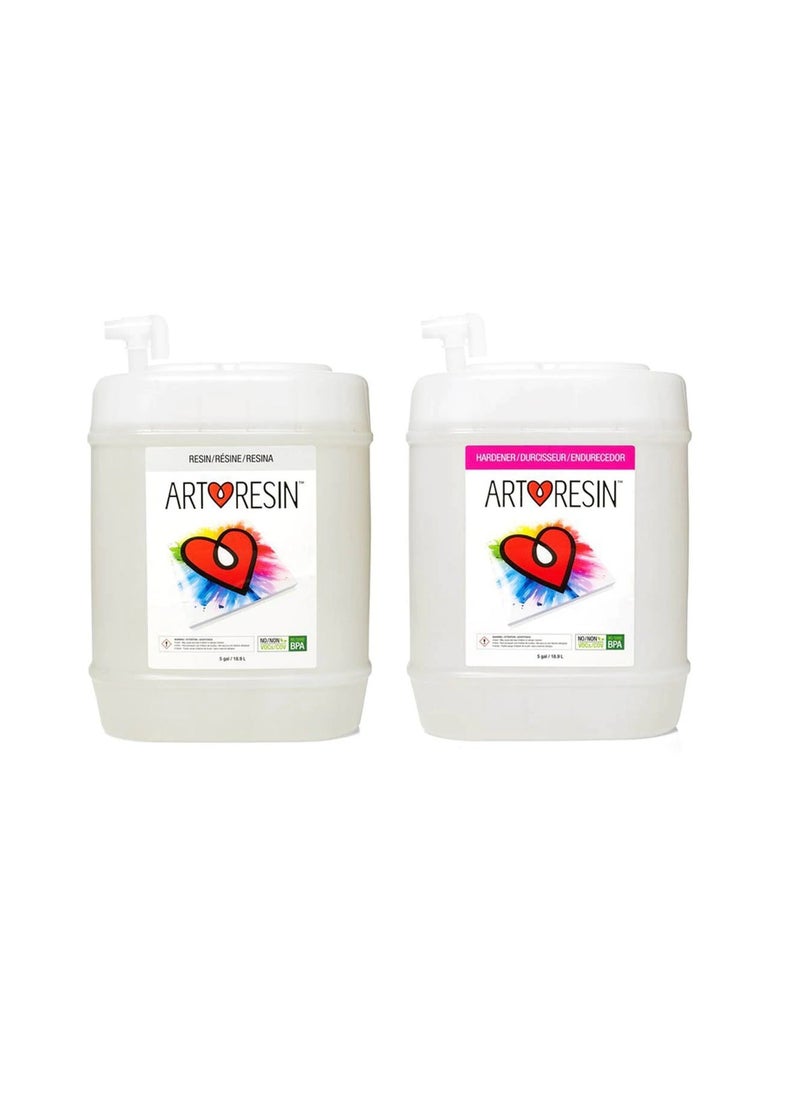 ArtResin Epoxy Resin Clear Non Toxic 10 gallon  - Image 1
