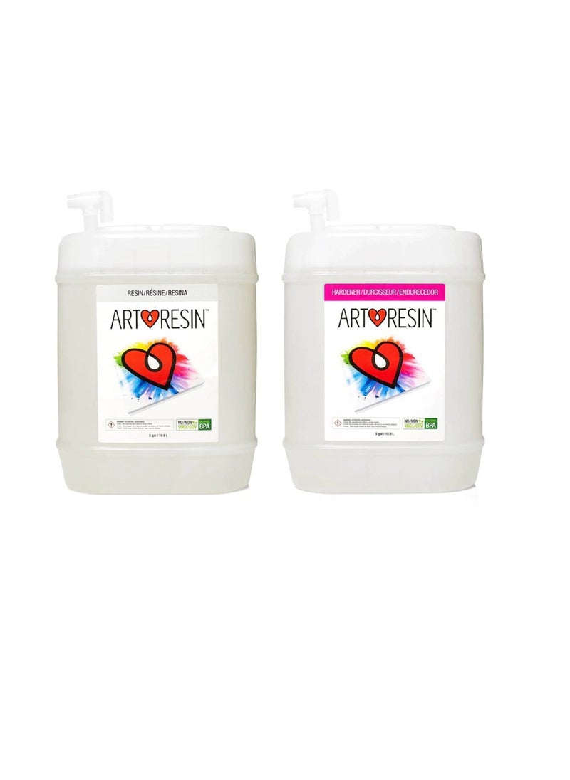 ArtResin Epoxy Resin Clear Non Toxic 10 gallon  - Image 2