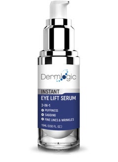 Dermlogic Under Eye Puffiness & Dark Circles Rapid Treatment- Instantly Reduces the Appearance of Puffy Eye Bags, Crow's Feet, & Sagging Skin.  - Image 1