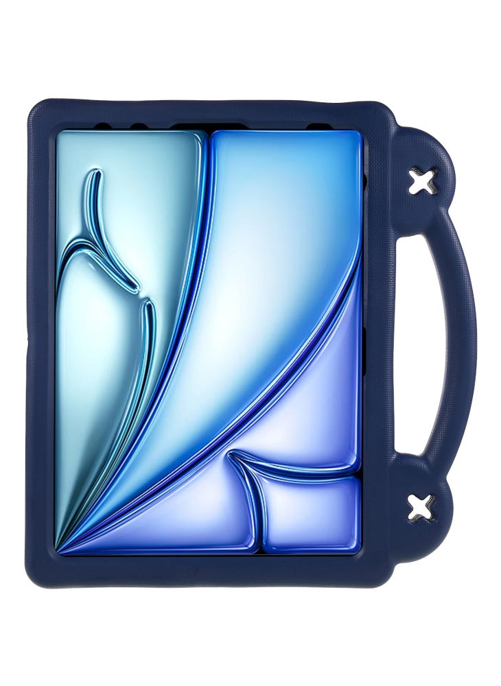 جراب EVA بتصميم كرتوني مع حامل لجهاز iPad Air 11 (2025)/(2024) اللوحي - أزرق داكن - Image 3