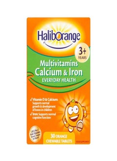 Multivitamins Calcium & Iron 30 Chewable Tabs