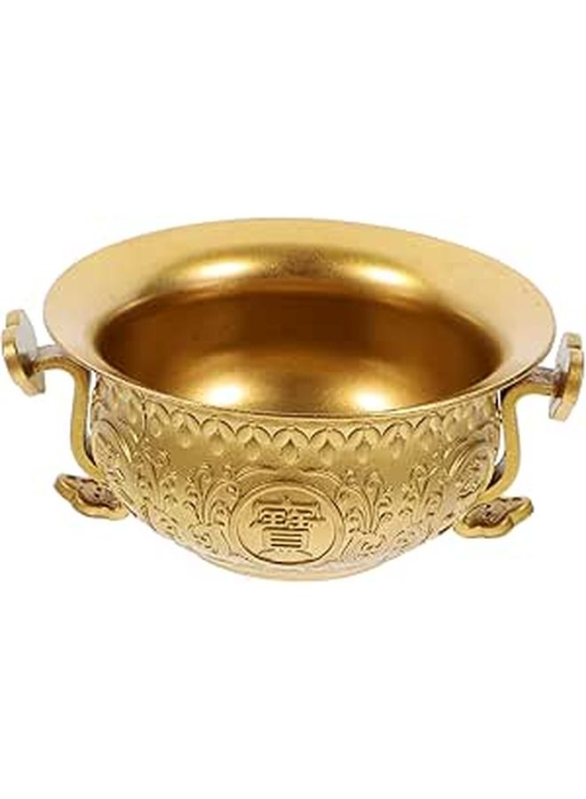 Small Golden Cornucopia Feng Shui Decor for Home Party Decoration Gift - Image 1
