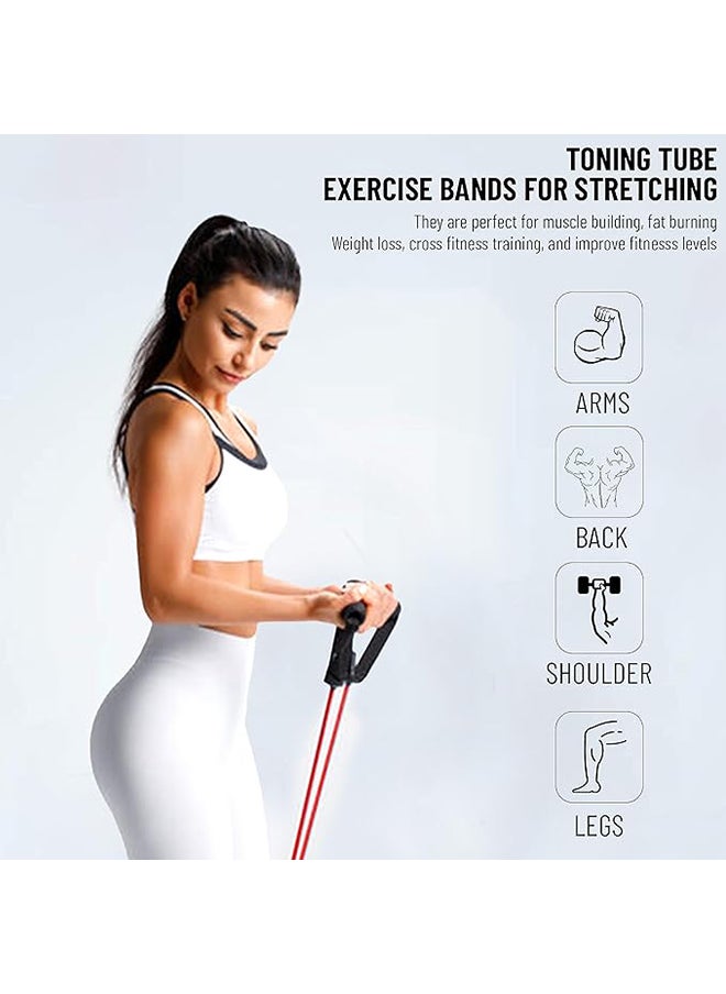 anythingbasic. - Resistance Tube for Home Exercise - Image 1