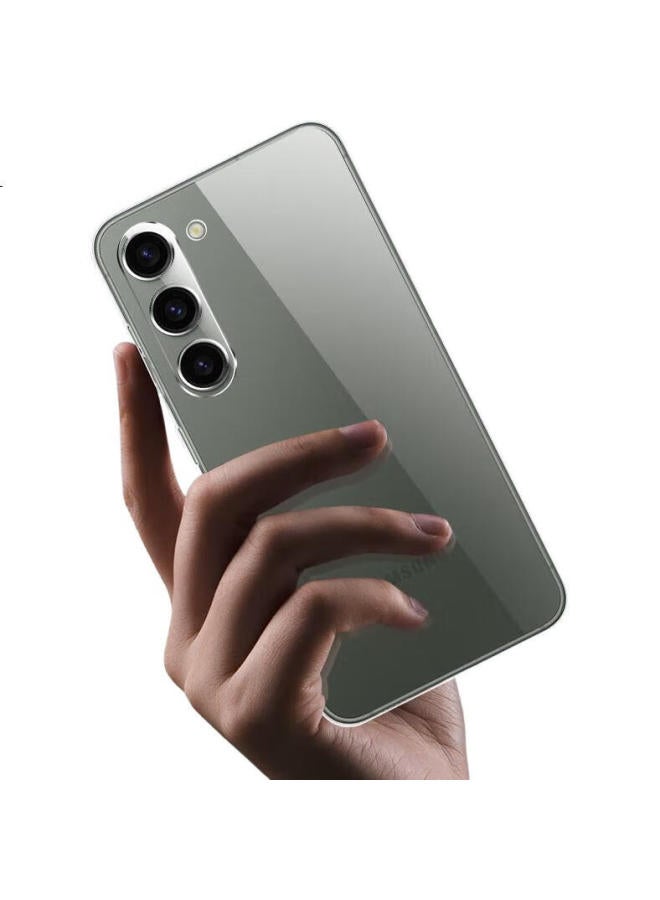 Freeson Case For Samsung Galaxy S23, Slim Full Protection Shockproof Clear Tpu Soft Shell (With Ring Holder And Lanyard), Transparent - Image 2