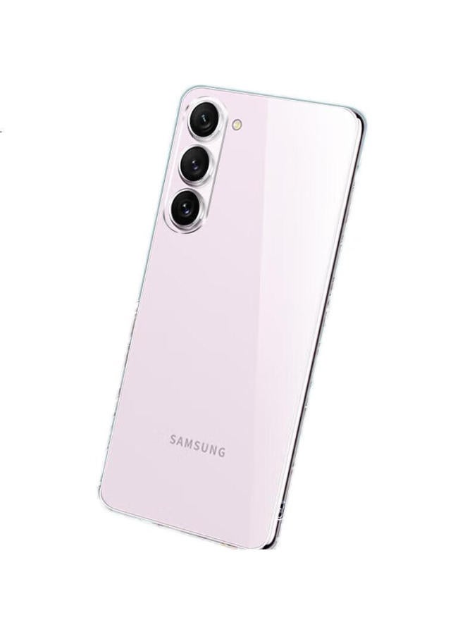 Freeson Case For Samsung Galaxy S23, Slim Full Protection Shockproof Clear Tpu Soft Shell (With Ring Holder And Lanyard), Transparent - Image 1