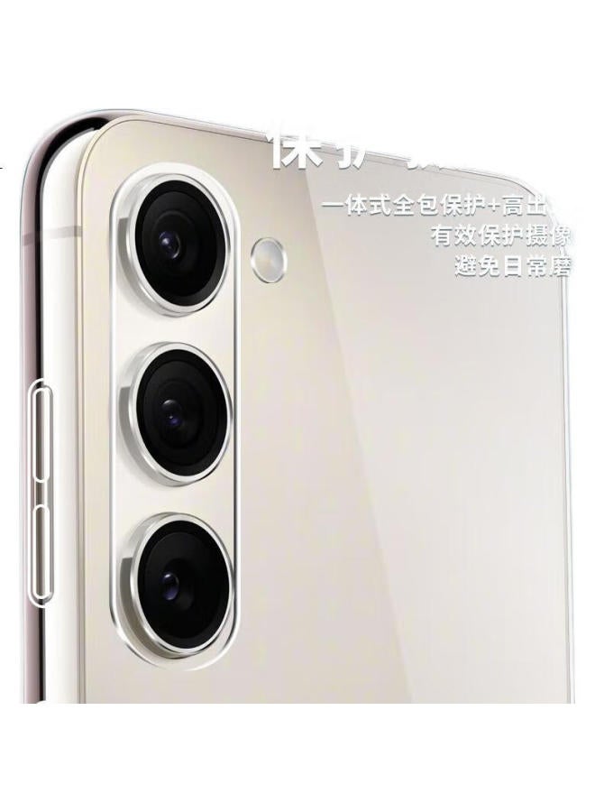 Freeson Case For Samsung Galaxy S23, Slim Full Protection Shockproof Clear Tpu Soft Shell (With Ring Holder And Lanyard), Transparent - Image 3