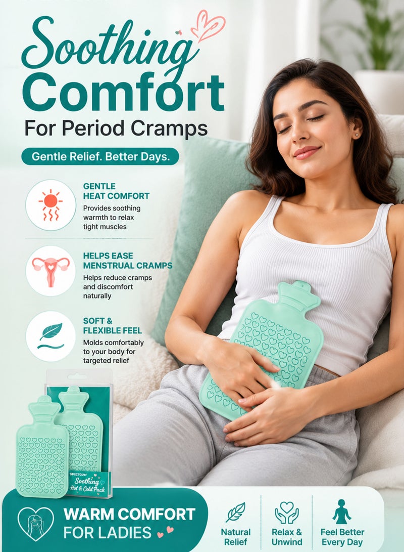 Spectrum Soothing Hot & Cold Gel Pack Medium 11.4 x 18CM Reusable Gel Therapy Pack for Pain Relief Swelling Bruises Sports Injuries Muscle Soreness Menstrual Cramps Back Neck Shoulder Knee Ankle Foot Wrist Hot and Cold Compress - Image 3