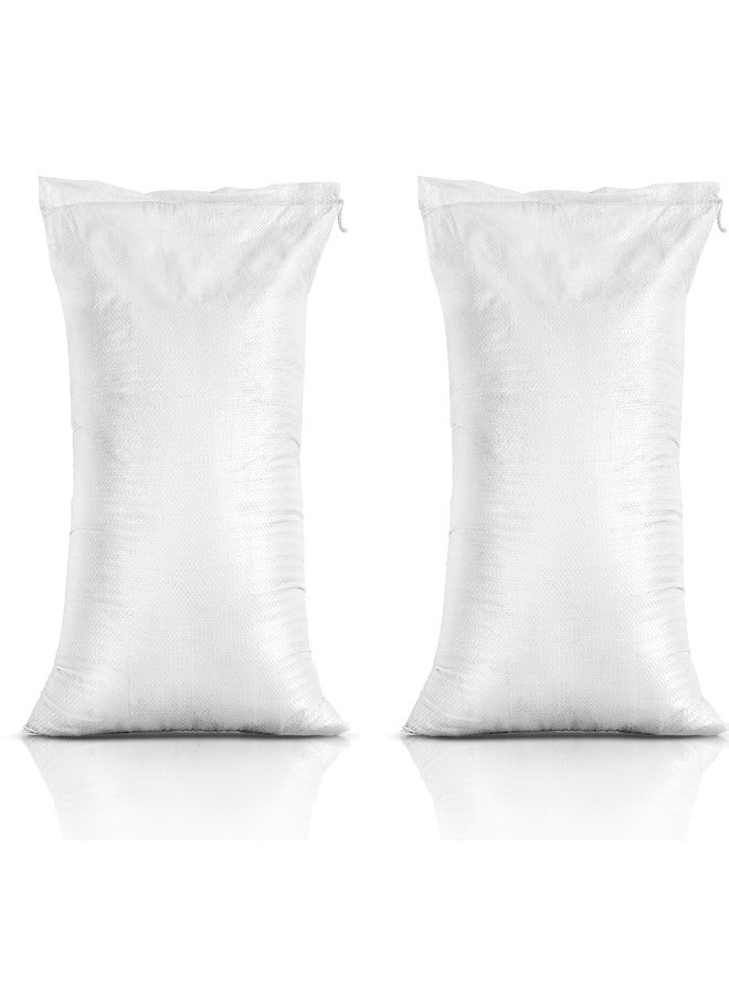 Singhal HDPE White Bags for Packaging Food Products - Ideal for Vegetables, Grains, Wheat, Rice, Sugar, and More - Size 24x36 Inch Set of 2 Pieces - Image 1