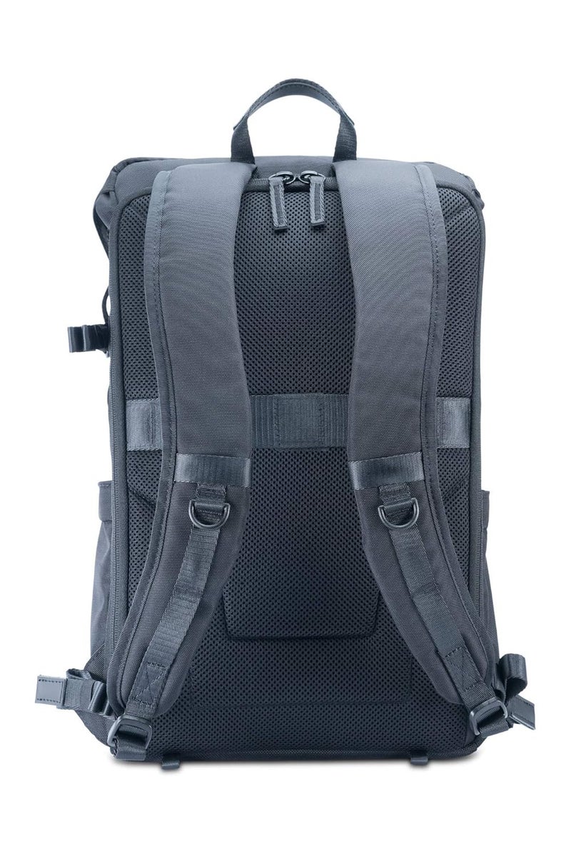 VANGUARD Camera Backpack |VEO GO 46M BK I 1-2 DSLR/Mirrorless Cameras with Medium Lens Attached, 2-3 Lenses, Flash and Accessories I Upto 15 inch Laptop I Rain Cover Included, Black - Image 2