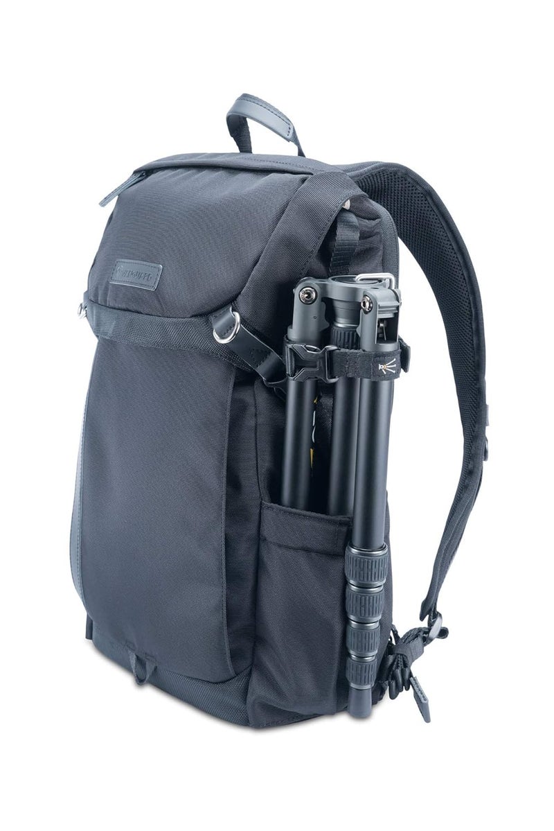 VANGUARD Camera Backpack |VEO GO 46M BK I 1-2 DSLR/Mirrorless Cameras with Medium Lens Attached, 2-3 Lenses, Flash and Accessories I Upto 15 inch Laptop I Rain Cover Included, Black - Image 3