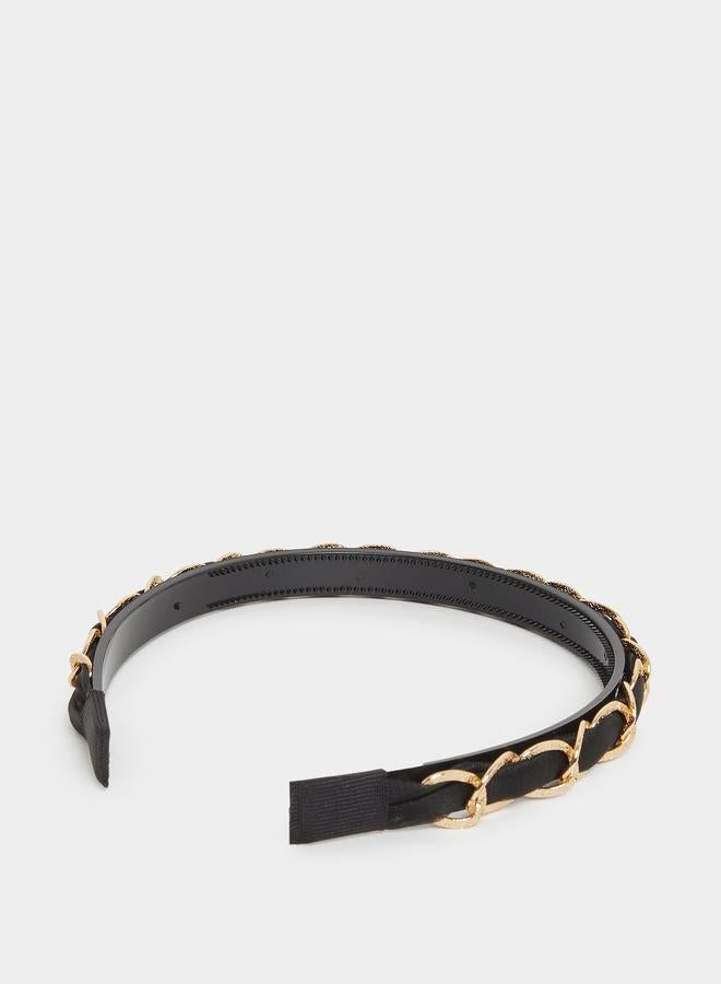 Styli Pack of 2 - Criss Cross Chain Headband - Image 3