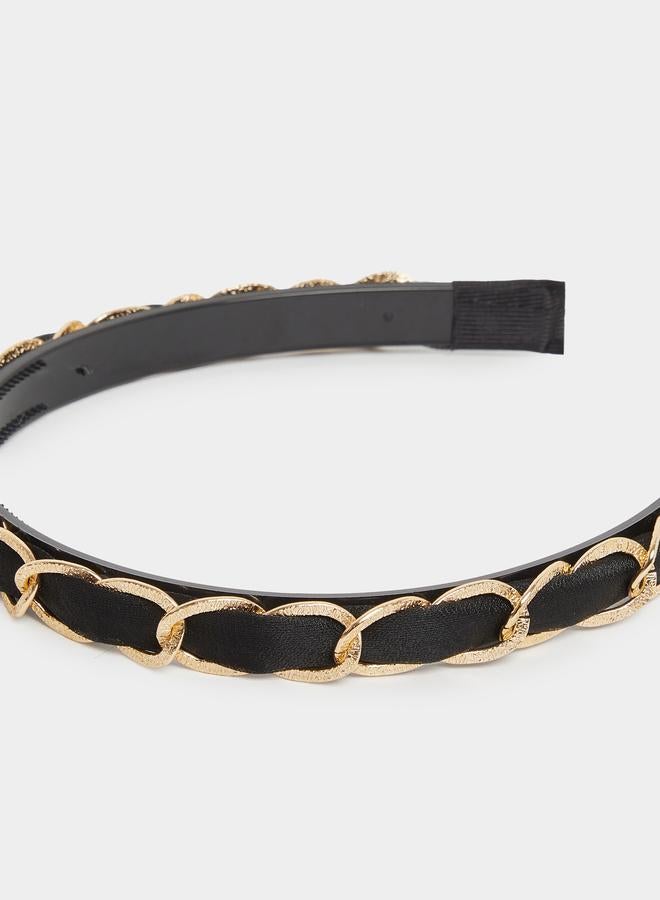 Styli Pack of 2 - Criss Cross Chain Headband - Image 4